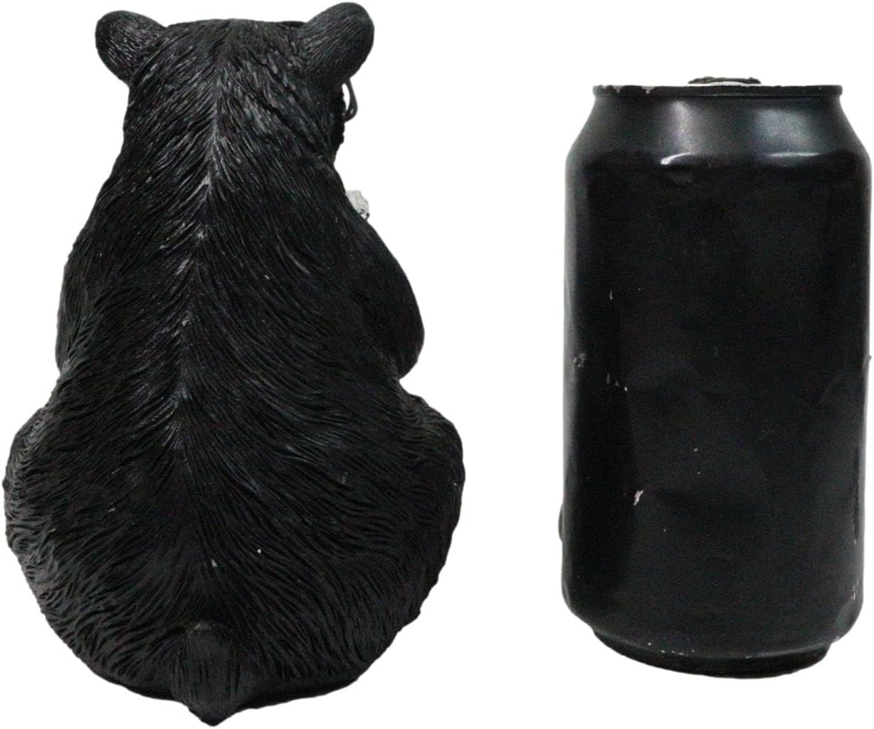 Ebros Gift Rustic Forest Western Wildlife Accent Bookworm Black Bear with Glasses Reading Story Book Figurine 5.25" H Lodge Cabin Decor Bears