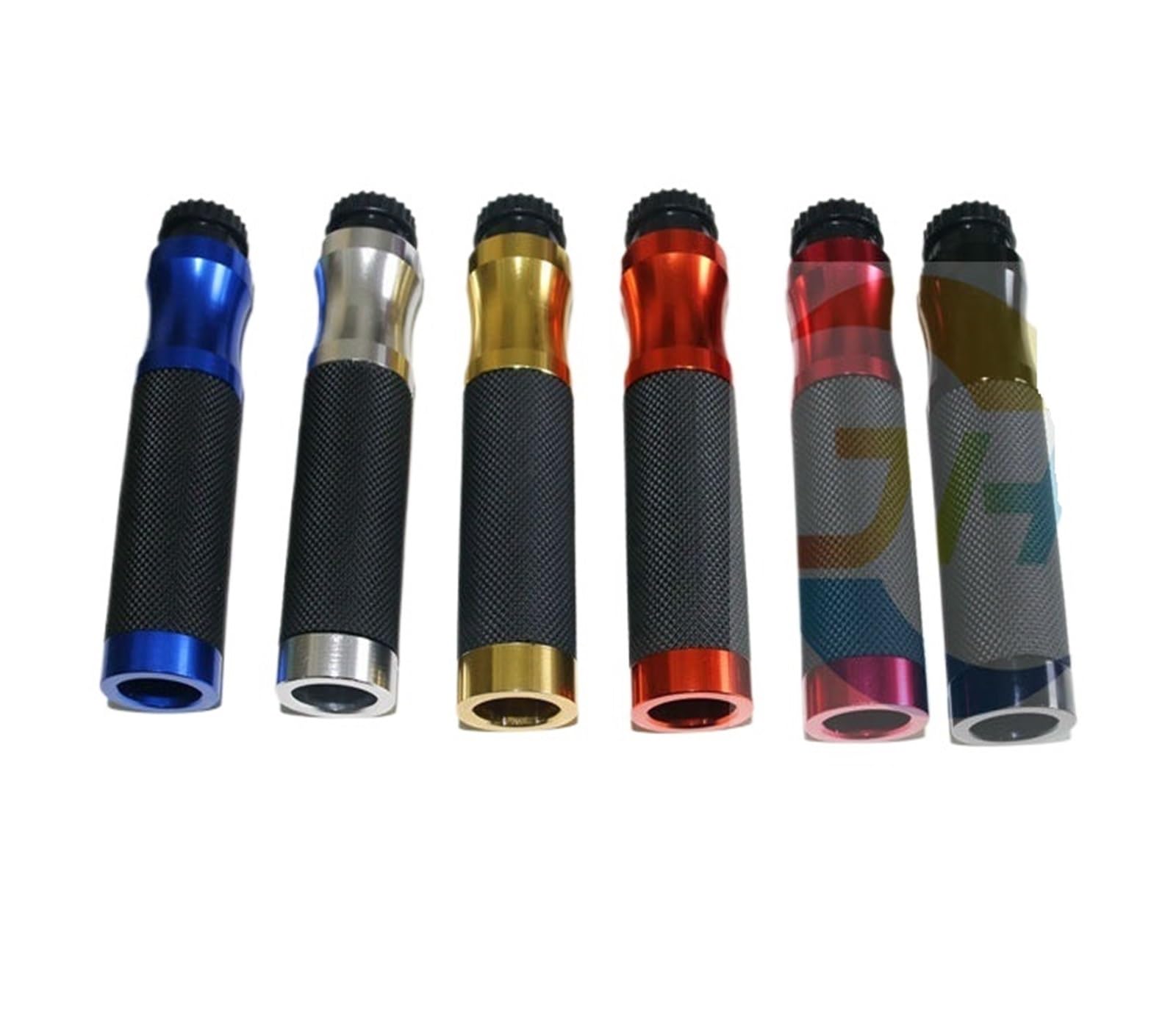 Manubrio Moto 7/8'' 22mm Manubrio Moto/MANOPOLE Universale In Pelle Alluminio Per Yam&aha Per Hon&da Per Kawas&aki Ni&nja Per SUZUKI Manopole manubrio
