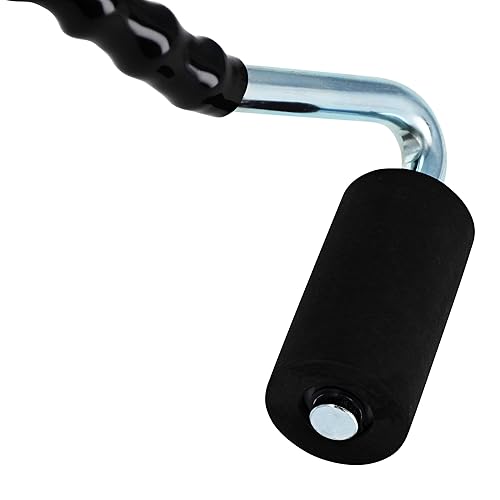 Miniatura 6 de DCT - Rodillo en J de goma de alta presión de alta presión, mango curvado y herramienta sólida de rodillo duro para laminado de piso y pegamento de