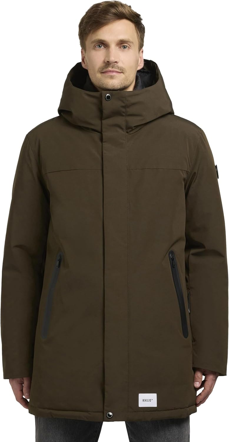 veste d'hiver longue et chaude pour homme Khujo avec Tunisia Ubuy