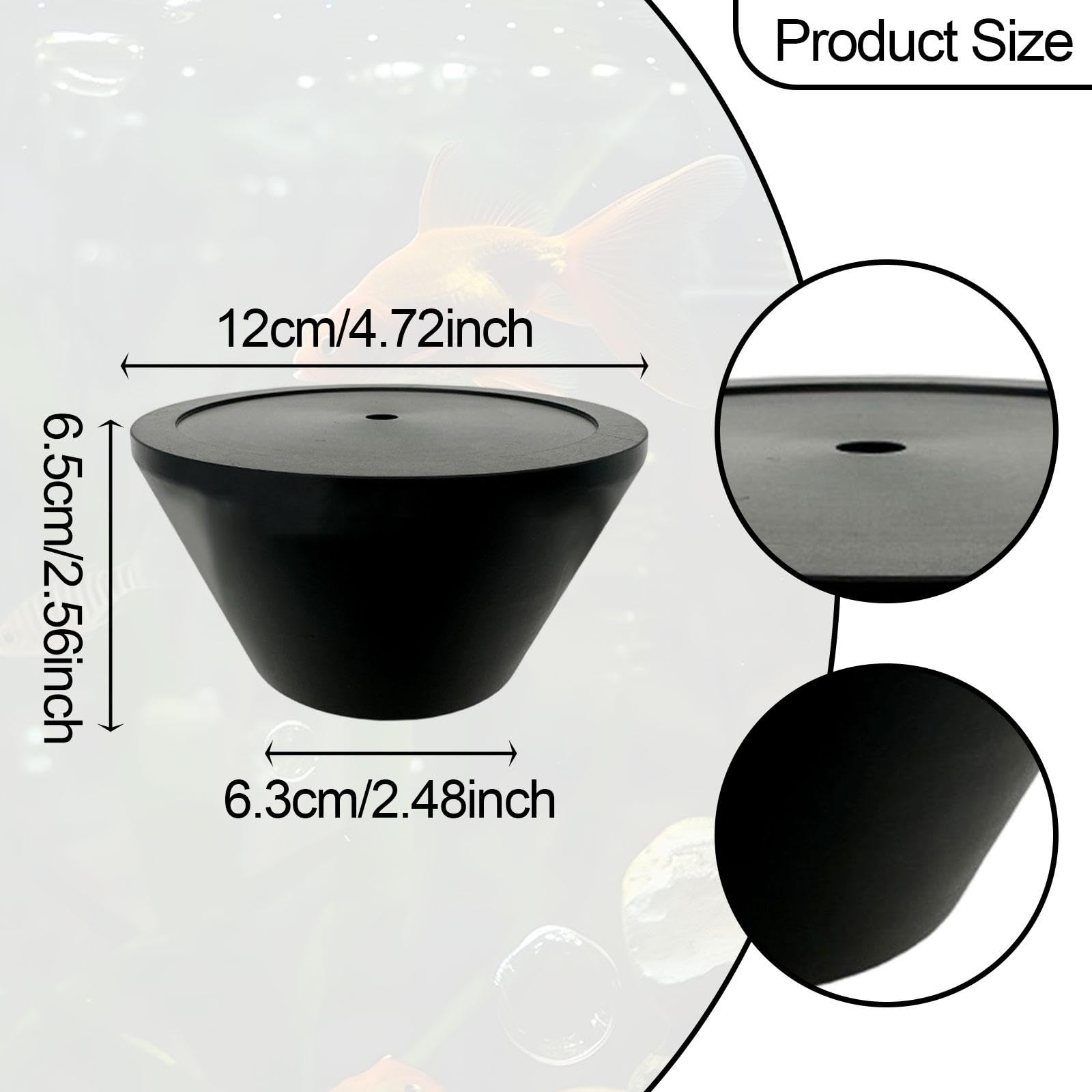 Support pour Bouteille de CO2 de 60 Mm, Compatible avec Les Systèmes D'aquarium.