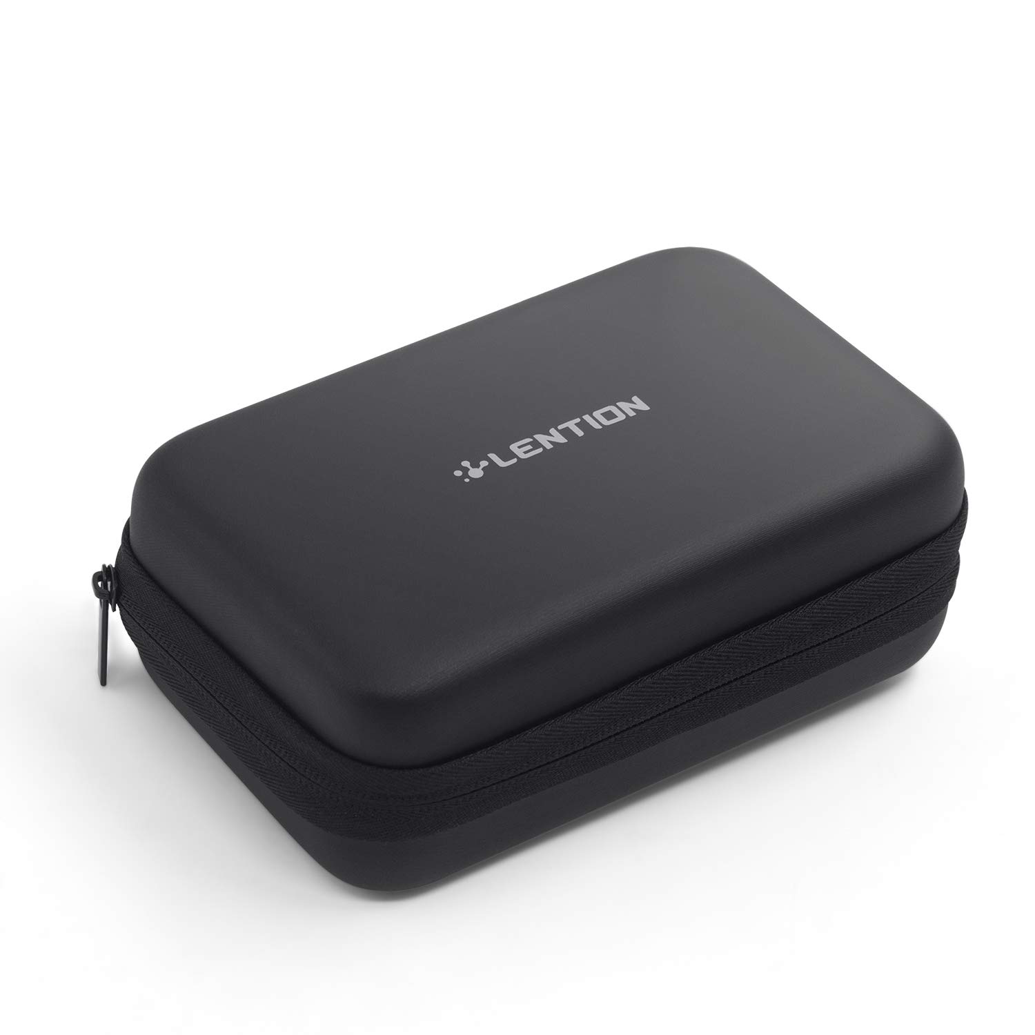 Amazon.co.jp: LENTION ガジェットポーチ 大容量 セミハード