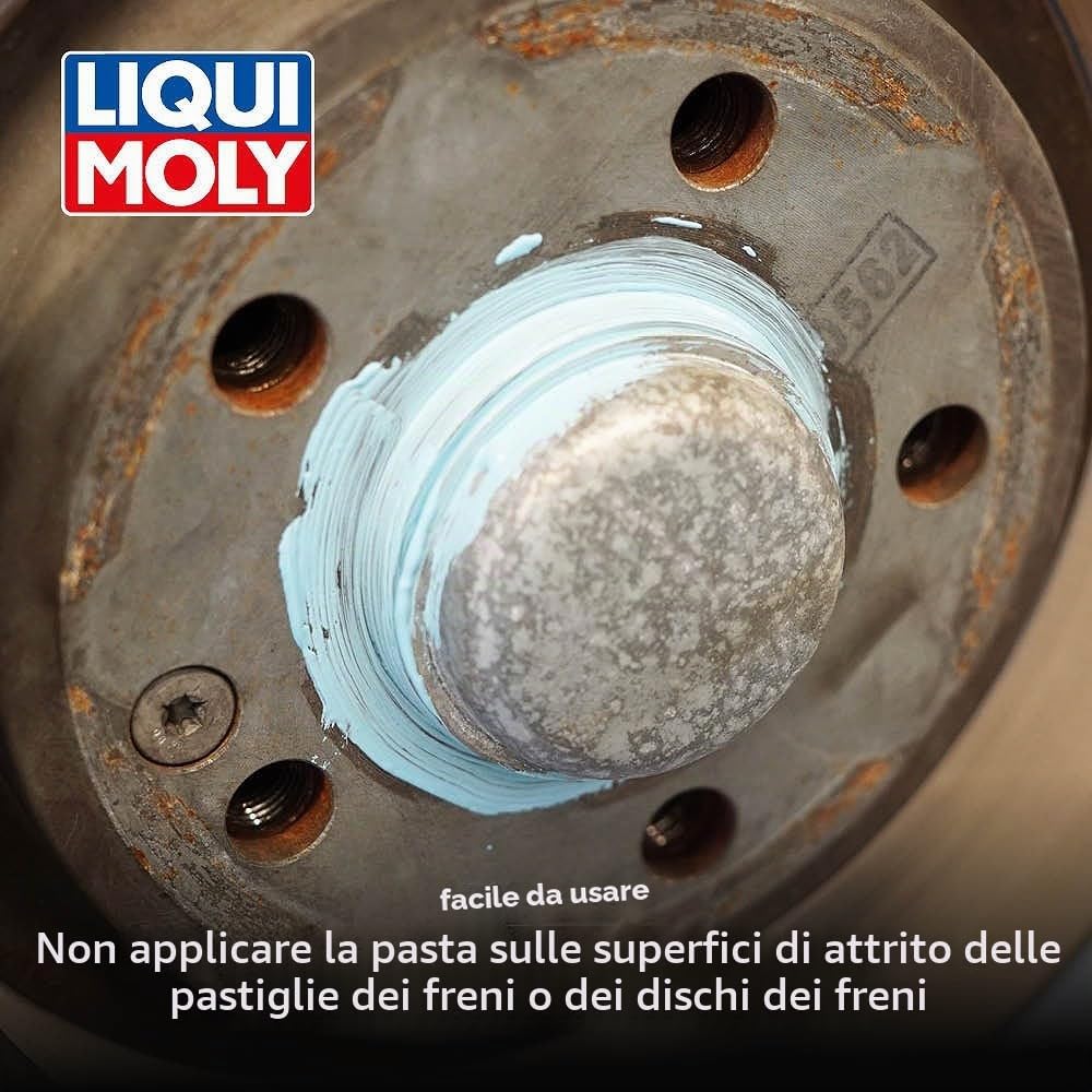 LIQUI MOLY Pasta per mozzi ruota (Spray con applicatore), 200 ml, Impasto, SKU: 4058