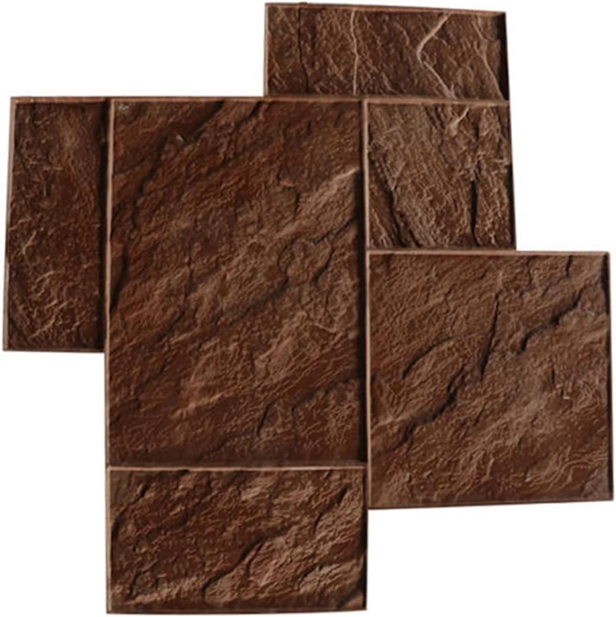 Almohadilla de textura de hormigón de piedra para transformar el suelo de patios y jardines
