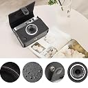 ZENKO Leather Mini Evo Cover Case - Compatible with Fujifilm Instant Camera (Black) gallery image