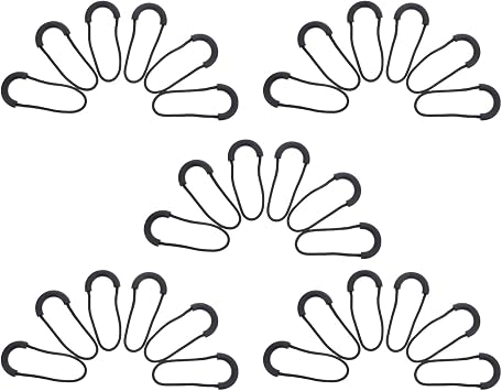 U Shaped Zipper Pull Cord Replacement 30pcs for Suitcases