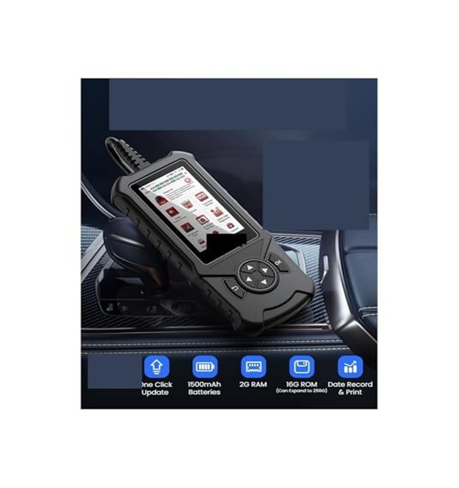 CDE900 Narzędzie diagnostyczne samochodu OBD2 4 skanowanie silnika systemowego i 28 funkcji resetowania dla samochodów osobowych, SUV-ów lekkich ciężarówek