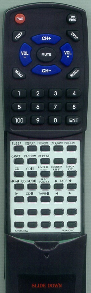 Amazon.com: Replacement Remote Control for PANASONIC RAKRX157WH
