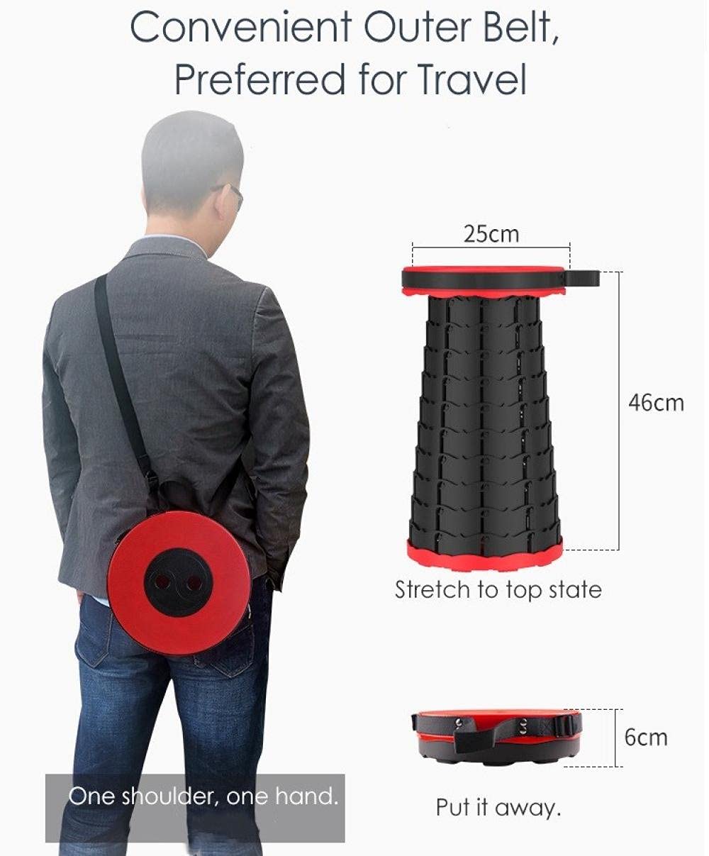 Sgabello Pieghevole Portatile In Tessuto Oxford E Acciaio – 29x25x31 Cm, Con Tracolla E Borsa Per Campeggio