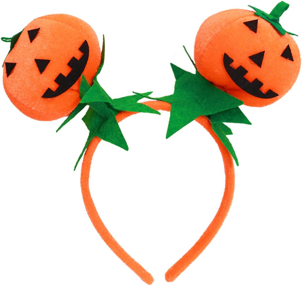 She's Shining Pumpkin Headband For Adults Cosplay Costume Halloween Party Props Headbands Dress up Accessories