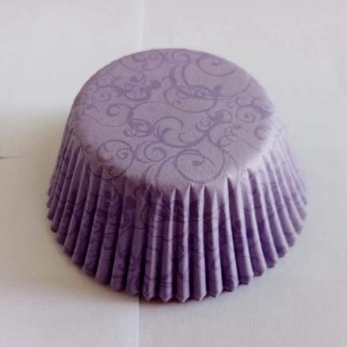 Miniatura 8 de Lucky Star - Revestimientos de magdalenas y cupcakes de mariquita roja colorida de papel, estuche de 100 piezas, tamaño estándar 5.08x3.18 cm