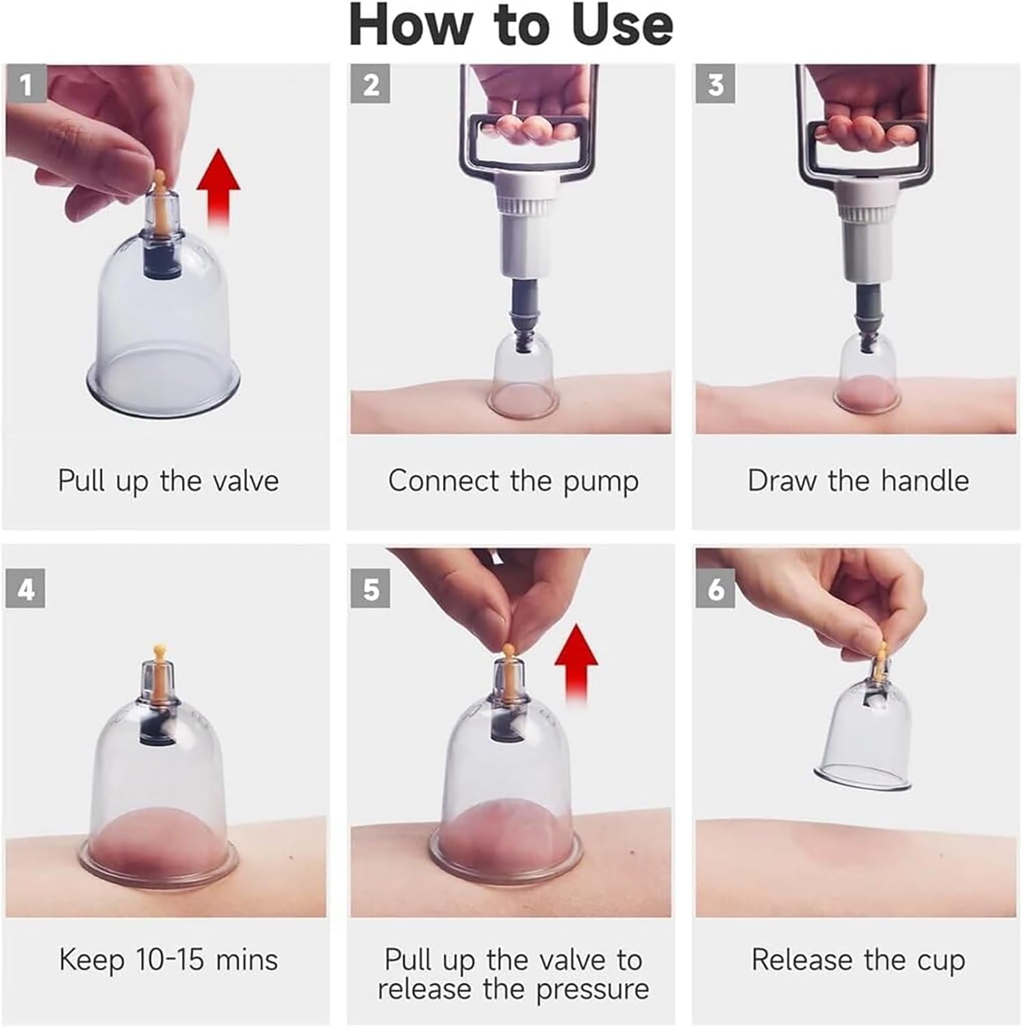 Kevis Cupping kit for Massage Therapy,24 Massage Cups with Electric Pump,Guidebook,Anyone can use it with Ease,selfcare at Home,Gift for Family Mother's Day