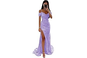 Sparkling Rumuguya Sequin Mermaid Dresses for Women