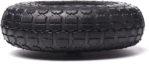 Miniatura 4 de AR-PRO 10" - (2 paquetes) Repuesto neumático y rueda de alto rendimiento  4.103.50-4" con tubo interior de 10", agujero de eje de 58", cubo de