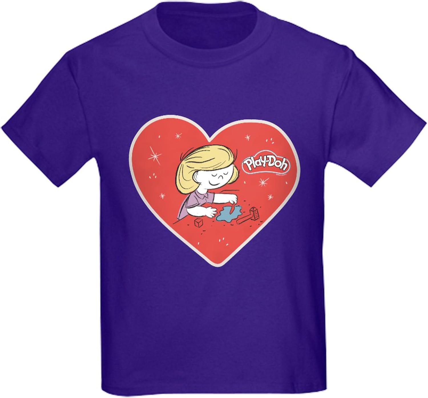 CafePress Play Doh: Imagination Kids T Shirt Kids Dark Cotton T-Shirt