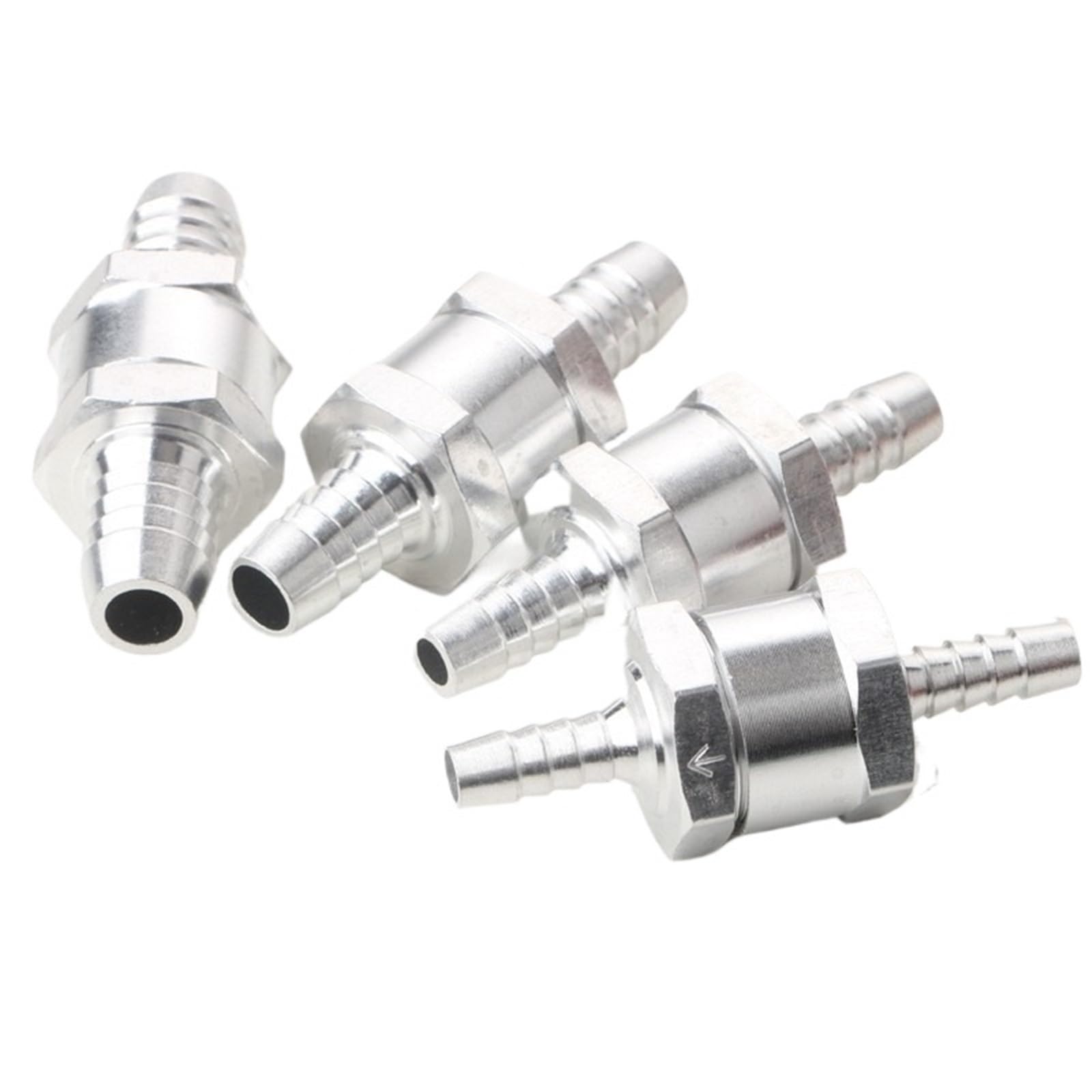Uyzndkvsi 10Mm 2Pcs Aluminum Alloy 1-Way Check Valve 6/8/ 10/ 12Mm(10Mm)