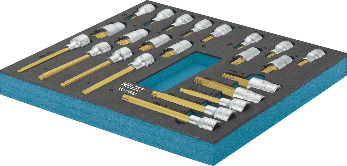 Hazet 163-119/23 Screwdriver socket set