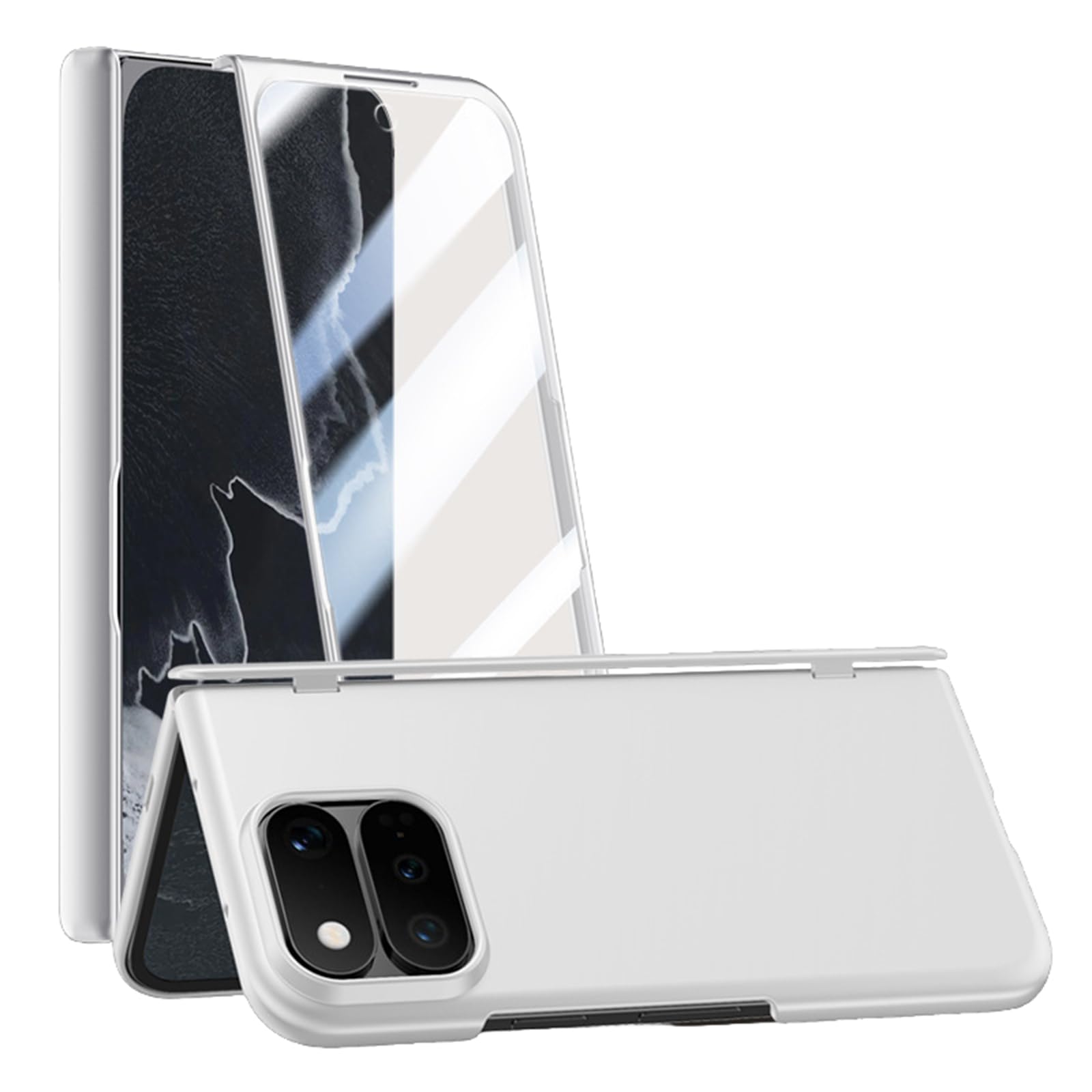 Housse pour Google Pixel 11 Pro Fold, Verre Trempé Protection Écran