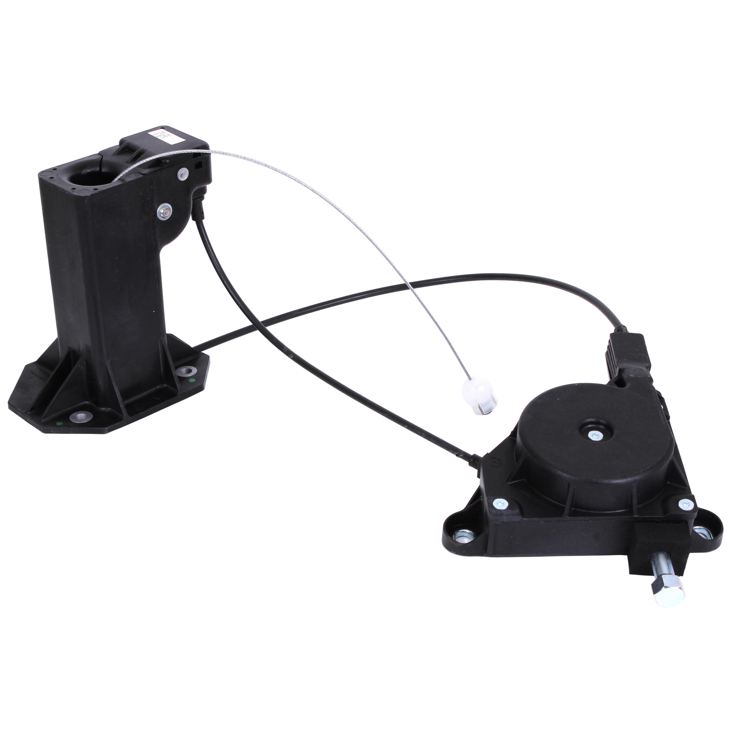 Inly - Soporte de rueda de repuesto con mecanismo de desbloqueo compatible con Fiorino Bipper Qubo Nemo 7603W5 7603.W5 51910321 1608304580 51880583 (a partir de 2007)