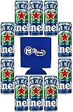 (Pack of 10) Heineken. 0.0% Non-Alcohol, Great Taste, Zero Alcohol, 11.2 Fl Oz Cans (Miras Trademark Foam Can Cooler Included!)