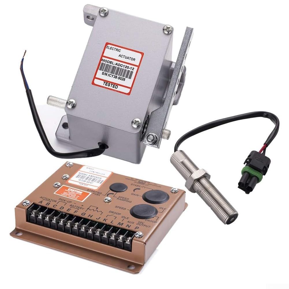 Zuverlässiges Leistungsset ADC120 Elektrischer Stellantrieb, ESD5500E Regler & MPU 3034572 Magnetischer Tonabnehmer für optimierte Motoren