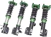 Rev9 R9-HS2-105_4 Hyper-Street II Coilover Suspension Lowering Kit, Mono-Tube Shock w 32 Click Rebound Setting, Full Length Adjustable, compatible with Ford Probe GE 1993-97