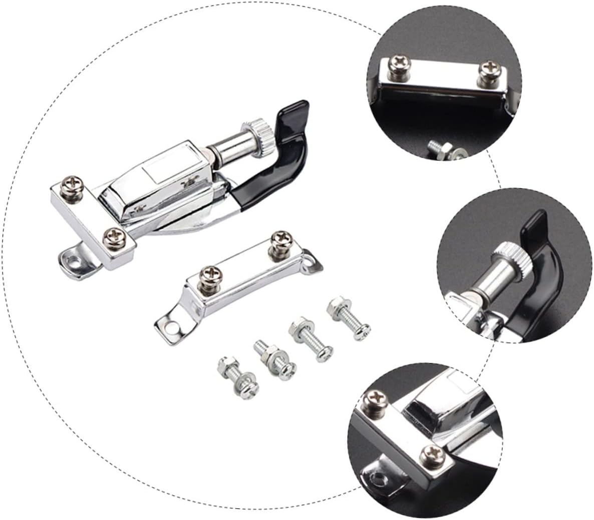 Snare Drum Regulator Tool with Strainer Durable Drum Accessories Easy Installation Sturdy Design Prevention Features