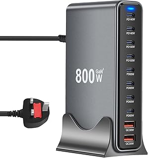 Necomi 800W USB A&USB C Charging Station