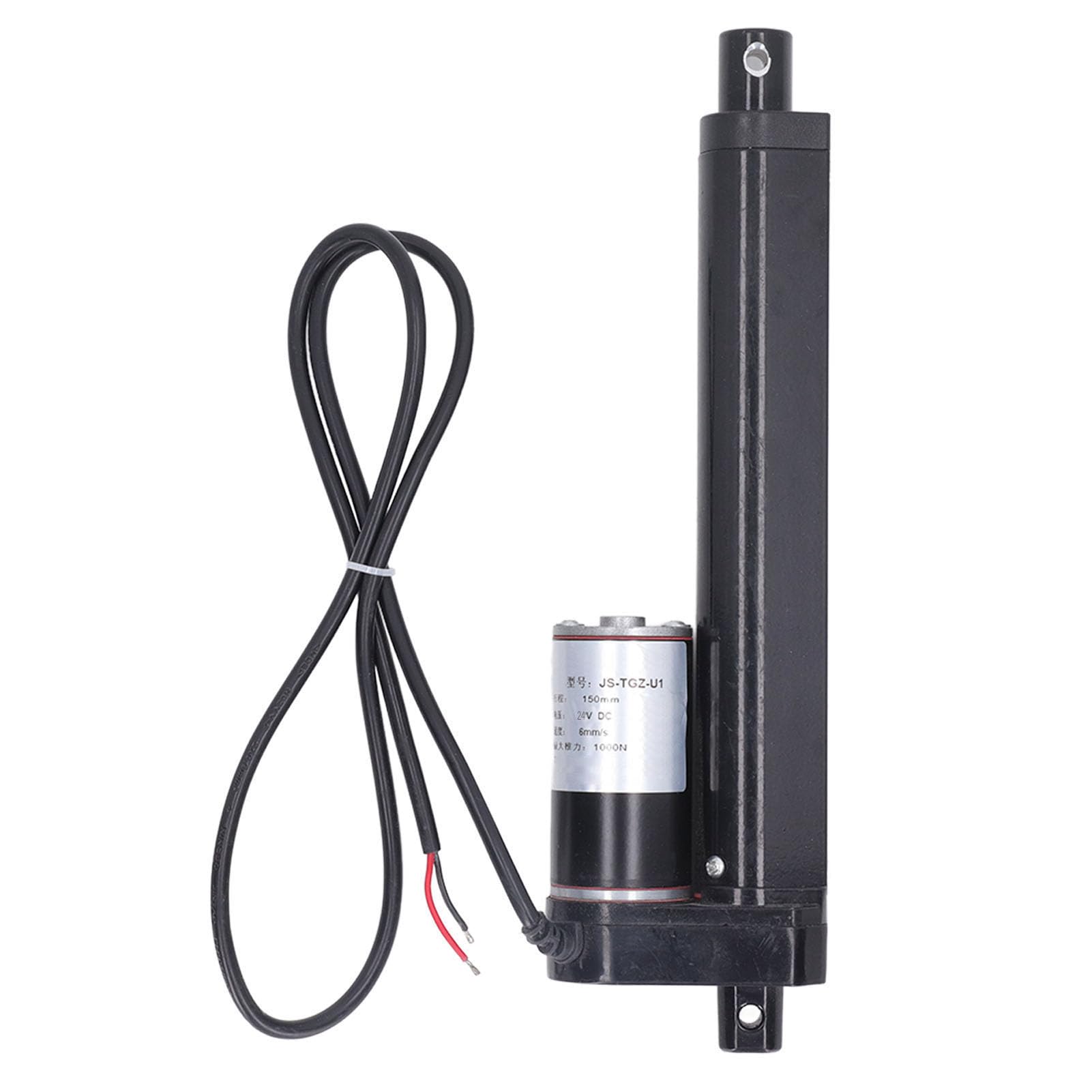 Attuatore lineare xtevu, trasmissione elettrica da 150 mm 1000N, attuatore a bordo push 24 V cc, motore lineare per meccanismo di divano letto, di sollevamento reclinabile (Solo attuatore)
