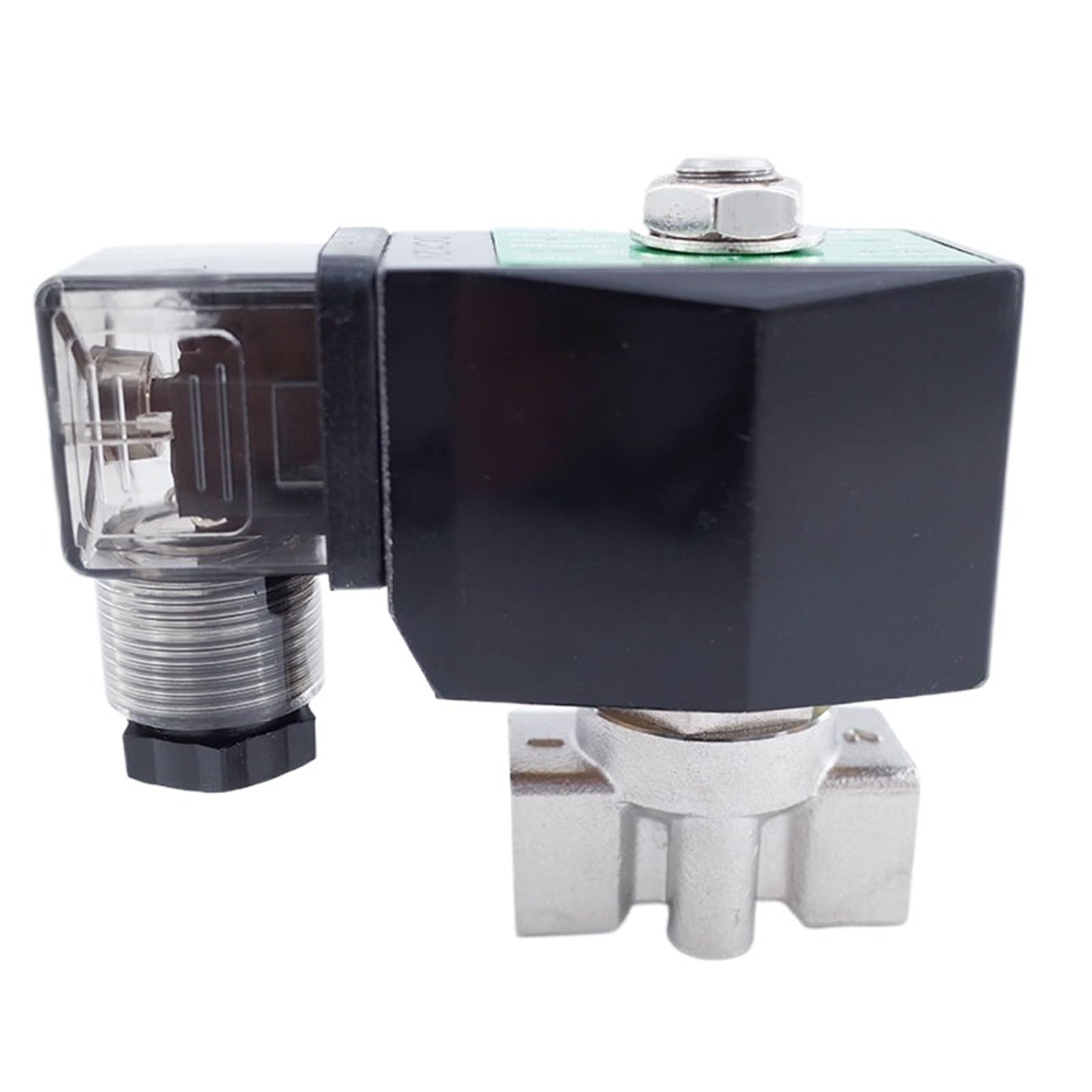 Coasddrld Ac220v 2 Way Solenoid Valve 1/4" 220V 12V 24V Orifice 3Mm Stainless Steel 304(Ac220v)