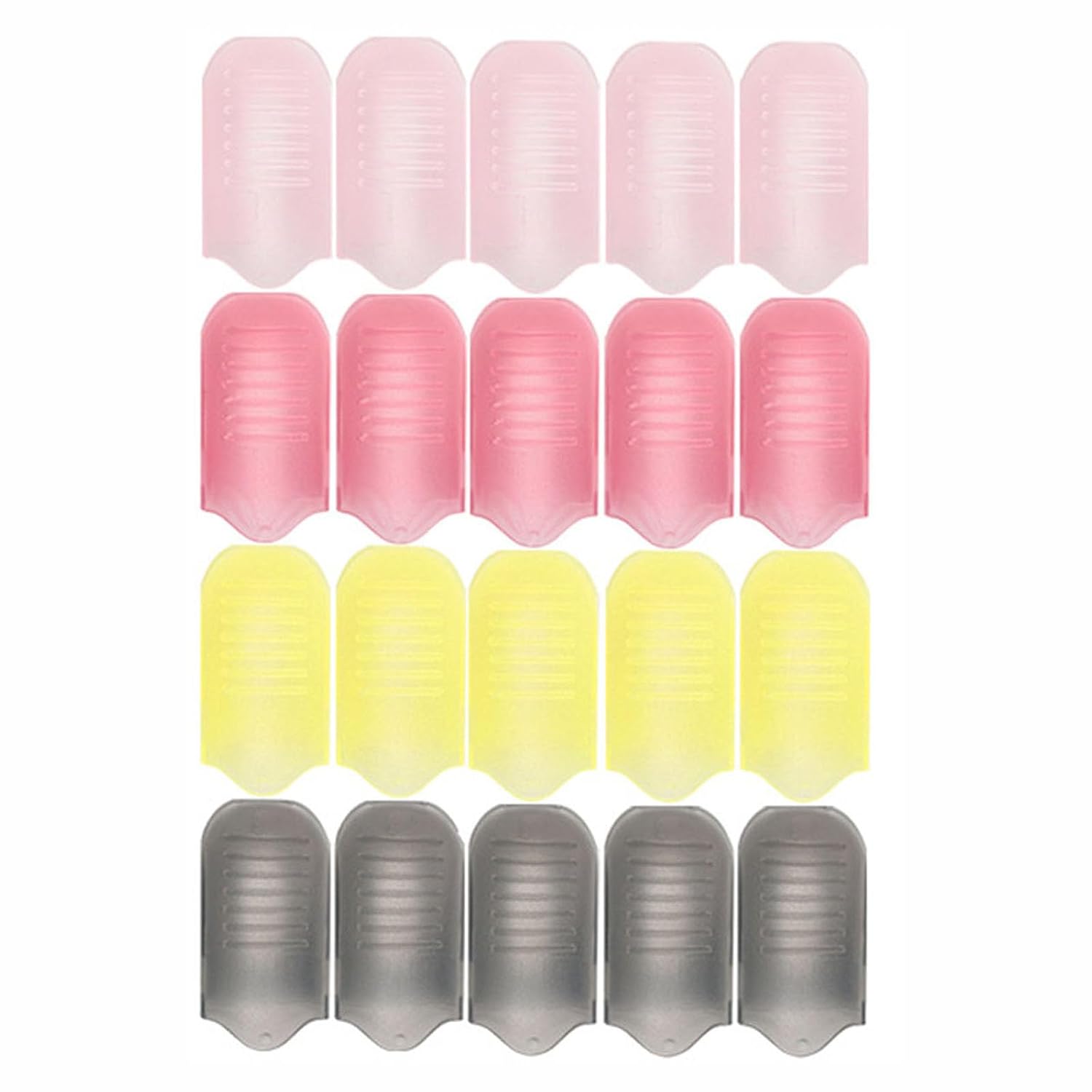 5 Pcs Nails Polish Removers Clips Gel Soak Clips Manicure Soak Away Nails Clips Gel Polish Removers Wrap Tool