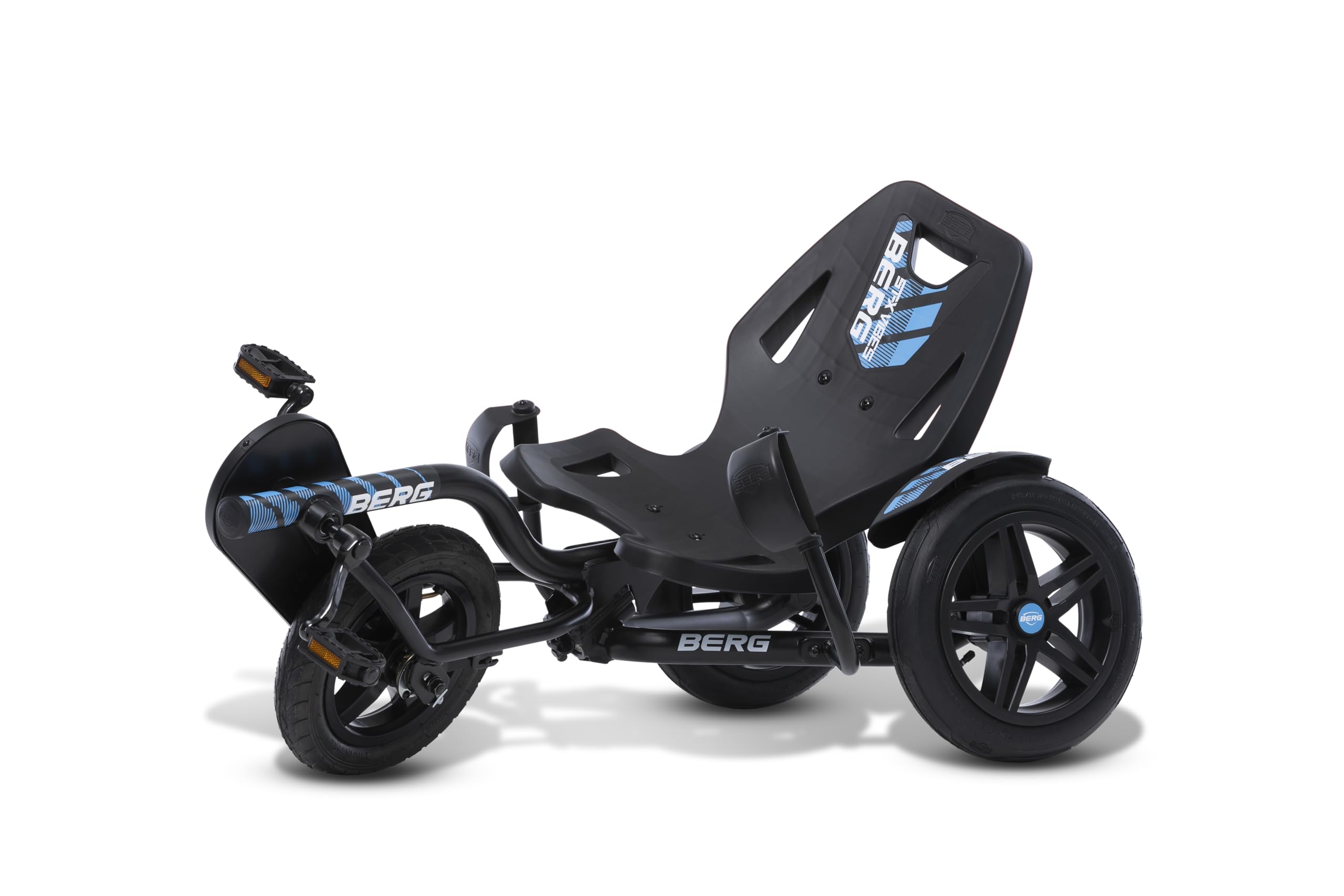 BERG Pedal-Gokart Street-X Vibes | KinderFahrzeug, Tretfahrzeug mit hohem Sicherheitsstandard, Kinderspielzeug geeignet für Kinder im Alter von 6-12 Jahren, Groß