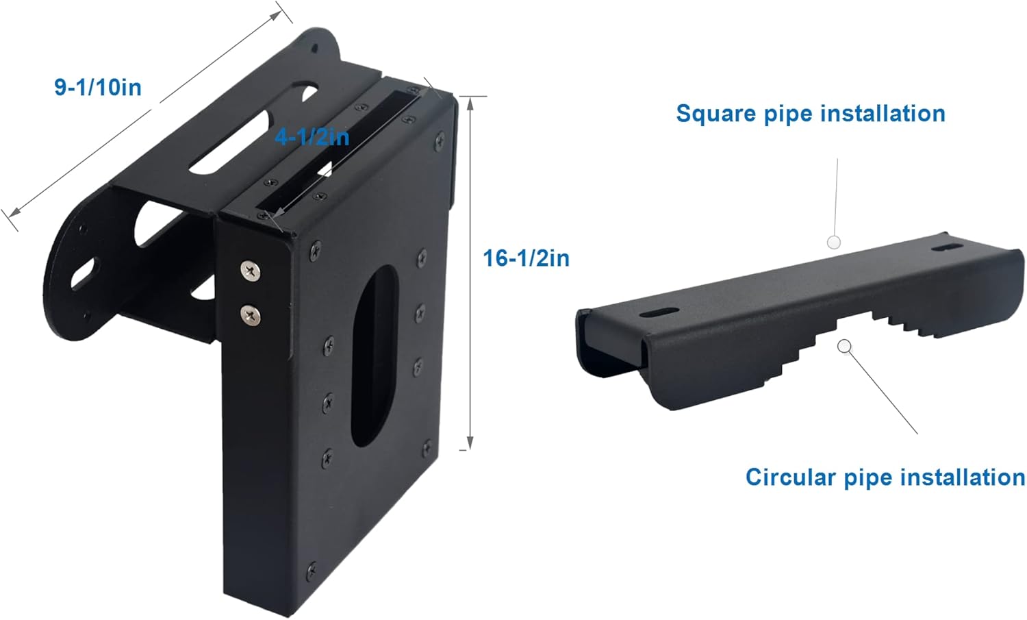 Chainsaw Holder, Chainsaw Holder for Tractor,Suitable for Most Sizes of Chainsaws, Universal Chainsaw Carrier Kit for Tractors, ATVs, UTVs, Trucks, Utility Vehicles, Can be Mounted on The ROPS (7.3") thumbnail