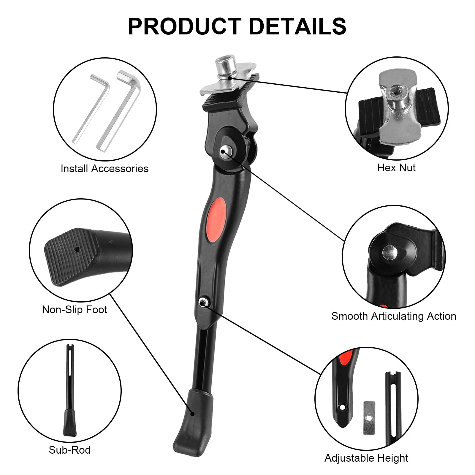 Supporto Bici Posteriore Reggiciclo Universale Per Biciclette