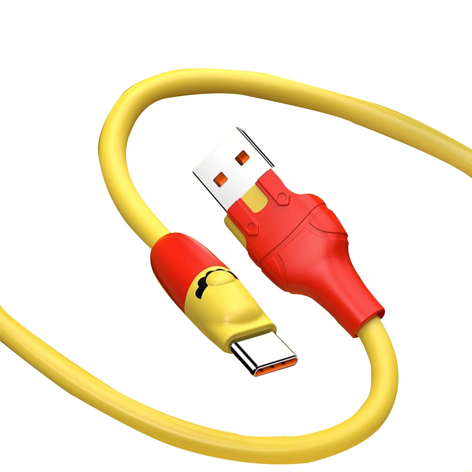 WEAREZ 2 Pcs USB A to USB C Charging Cable, 1m/3.2ft, 1.5m/4.9ft, 2m/6.5ft, Durable Material, Multi Compatible
