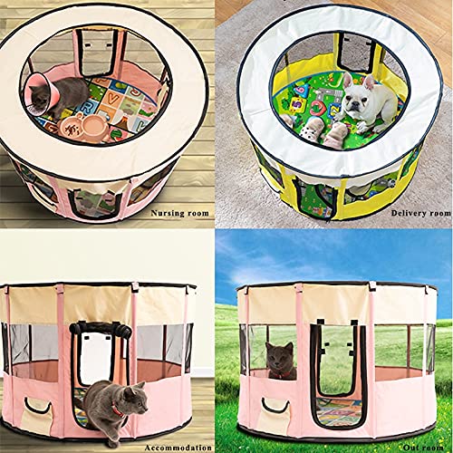 Cani e Gatti Pet Pet Ambientazione Esterna Cat Cat Cat Case per Piccoli Cani di Grandi Dimensioni Traspirante Tenda da Cani Portatile da Cani Pieghevole Letto per Animali Domestici