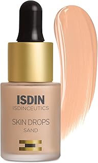 ISDIN Skin Drops, Face and Body Makeup Lightweight and High Coverage Foundation