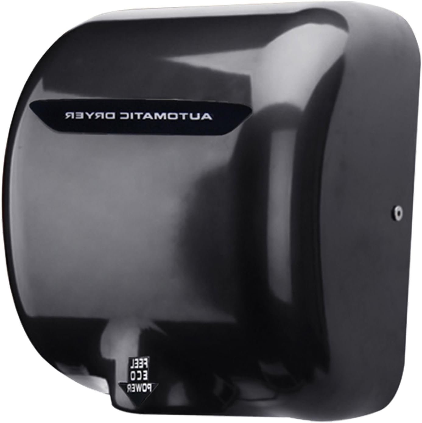 Electric Automatic Bathroom Power Hand Dryer 110V 1800W Commercial (Black)