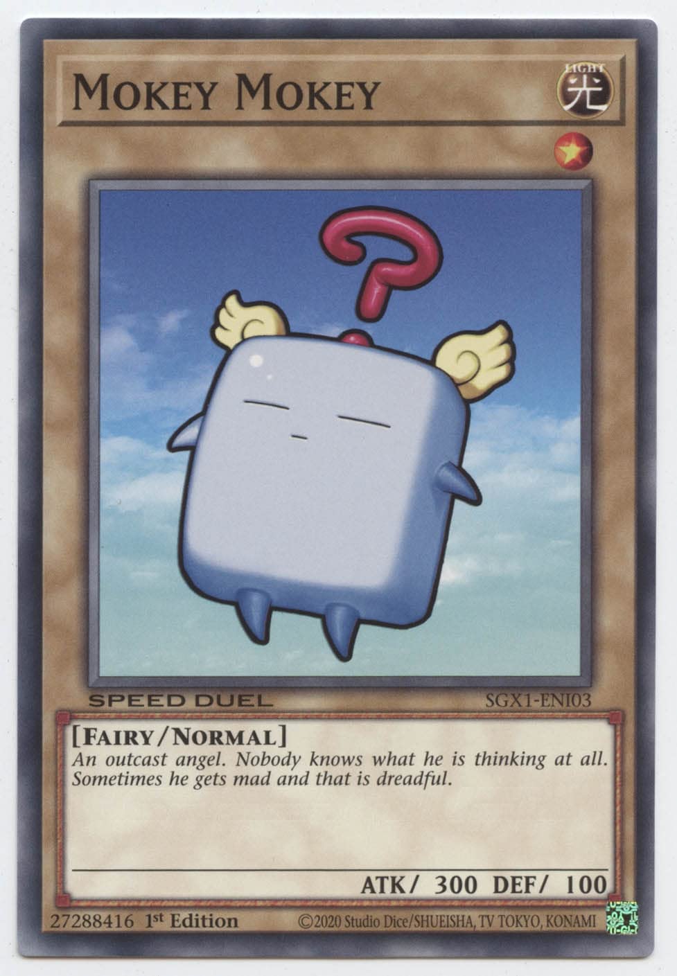 Amazon.com: Mokey Mokey - SGX1-ENI03 - Common - 1st Edition : Toys & Games