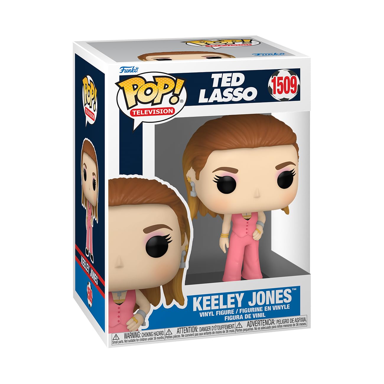 Funko POP! TV: Ted Lasso - Keeley - (Pink) - Collectable Vinyl Figure - Gift Idea - Official Merchandise - Toys for Kids & Adults - TV Fans - Model Figure for Collectors and Display