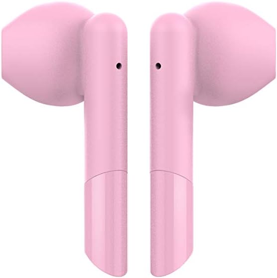 MyKronoz ZeBud lite Semi In-Ear Bluetooth True Wireless Headphones with Charging Case Compatible with iOS and Android 0 Pink - Image 3