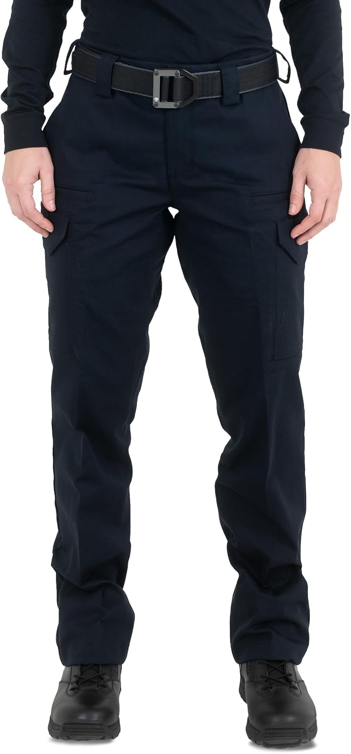 First Tactical 124030-729-20-R Women's Cotton Station Cargo Midnight Navy 20