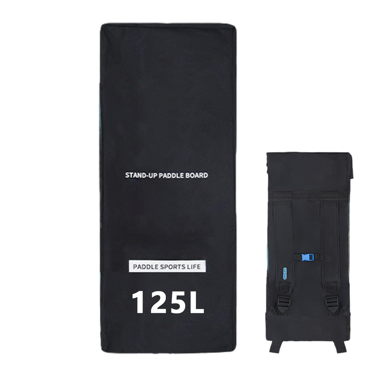 Torba Plecakowa na Deskę Paddleboard 125L Wodoodporny Organizer do Deski | Plecak Do Przechowywania Deski Surfingowej Do Użytku Domowego, Podróży, Wakacji I Sportów Wodnych