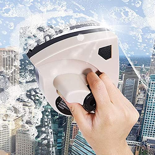 Double-Sided Magnetic Glass Wiper Cleaner Five-Gear Adjustable Magnetic Force for Double Glazed Windows Thickness 0.4"-1.2" (10-30mm) Magnetic Window Cleaner Wiper Glass Washing Cleaning Tool Brush.