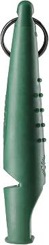 ACME Alpha 211.5 Professional Dog Training Whistle with Enhanced Ergonomic Grip. BPA-Free Plastic. 110 dBA. Long Range. Standardized Frequency. Weatherproof. Made in the UK (Forest Green)