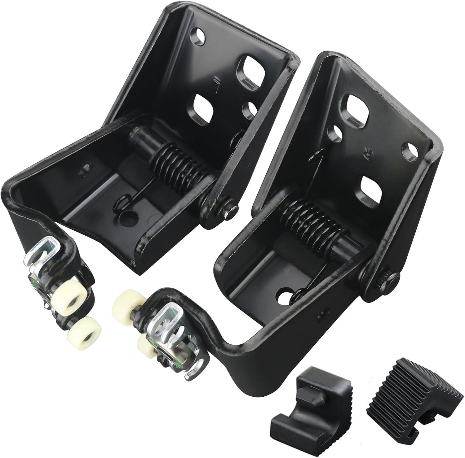 Sliding Door Roller Assembly w/Rail Stoppers for Power Slide Door Left Driver & Right Passenger Side Compatible with Honda Odyssey Van 1999-2004 Replaces 72560-S0X-A53 72520-S0X-A53