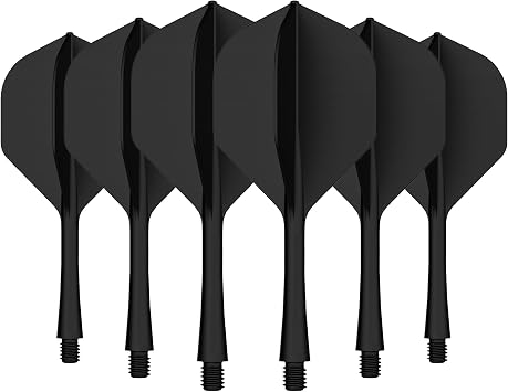 CyeeLife Integrated Dart Flights and Shafts | 2BA Thread | Professional All-in-One Molded Dart Accessories