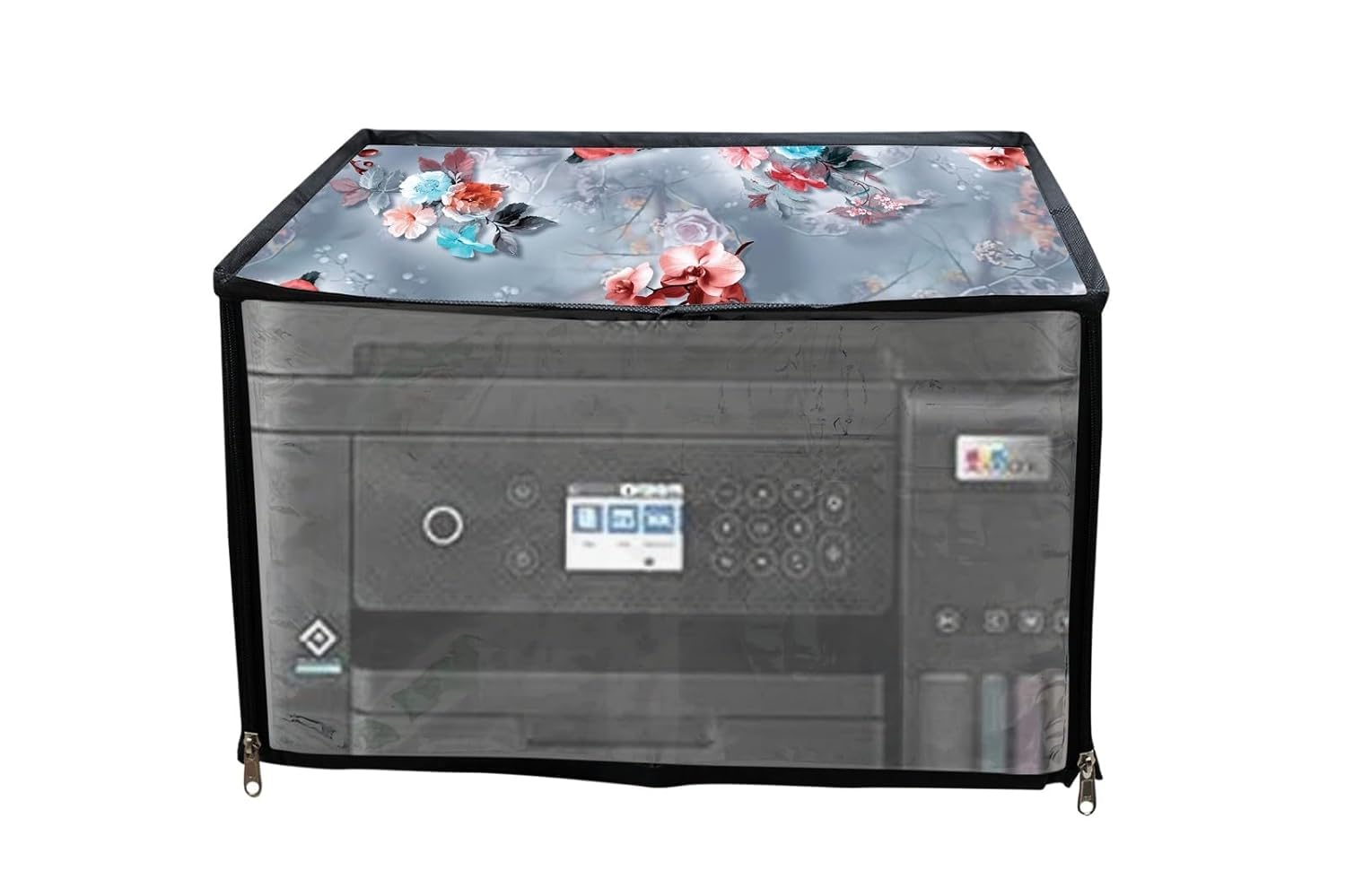 HomeStore-YEP Printer Cover for Epson EcoTank L4260 A4 Wi-Fi Duplex All-in-One Ink Tank Printer with Zipper for Dust Protection (Blue Flower) (B0CXWQ6TLF) Amazon Price History, Amazon Price Tracker