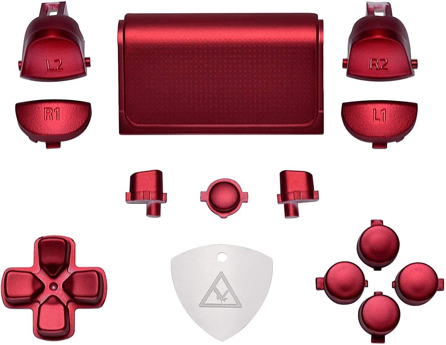 eXtremeRate Replacement D-pad R1 L1 R2 L2 Trigger Touchpad