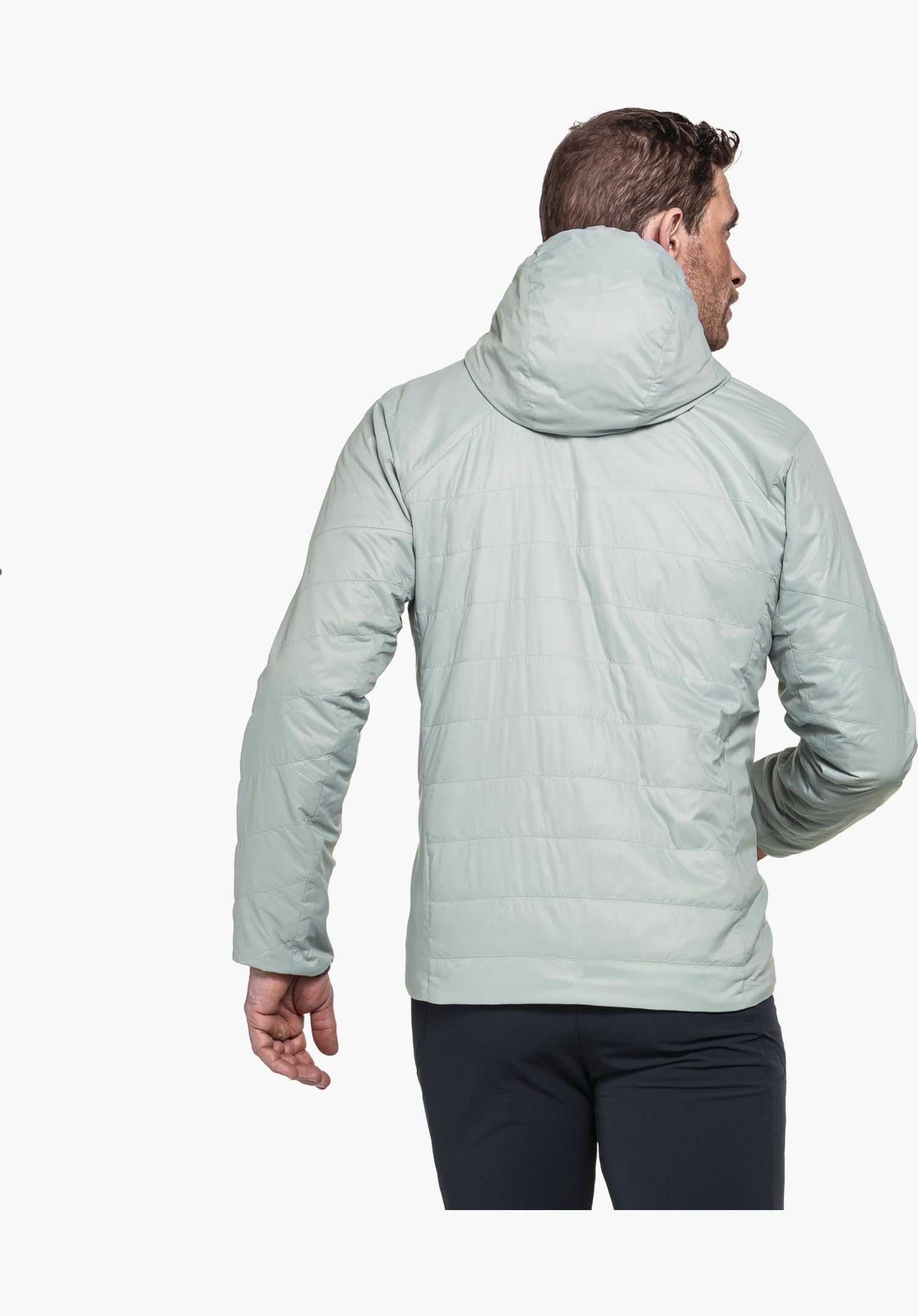 Schöffel Herren Ins Jacket Style Cascata MNS, leichte Steppjacke, Outdoorjacke mit nachhaltiger PrimaLoft Black Eco Wattierung, wasserabweisende Windjacke